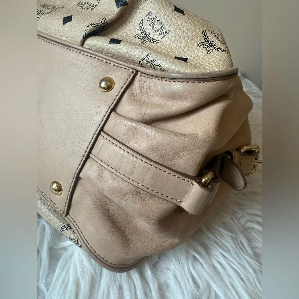 MCM Beige Visetos bag - Picture 13 of 16